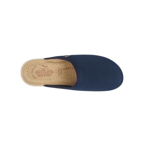 FLY FLOT Cloth Önü Kapalı Kadın Terlik T4-368 Lacivert Kumaş - 36