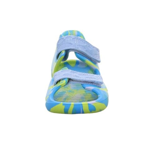 SUPERFIT Splash - S Orta Genişlik Erkek Çocuk Sandalet 1-000991-2 (31-35) TURKUAZ SARI - 33