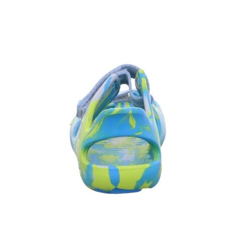 SUPERFIT Splash - S Orta Genişlik Erkek Çocuk Sandalet 1-000991-2 (31-35) TURKUAZ SARI - 33