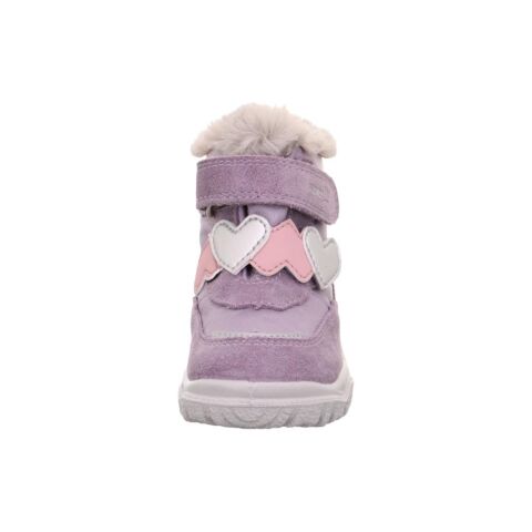 SUPERFIT Husky Geniş Kalıp Gore-Tex Kız Çocuk Cırtlı Kürklü Kar Botu 1-006061-2 (24-25)
