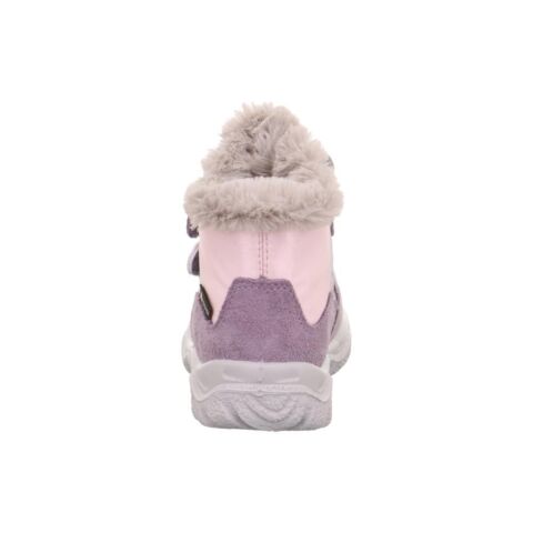 SUPERFIT Husky Geniş Kalıp Gore-Tex Kız Çocuk Cırtlı Kürklü Kar Botu 1-006061-2 (24-25)