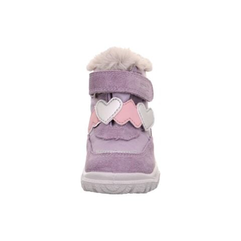 SUPERFIT Husky Geniş Kalıp Gore-Tex Kız Çocuk Cırtlı Kürklü Kar Botu 1-006061-3 (26-30)