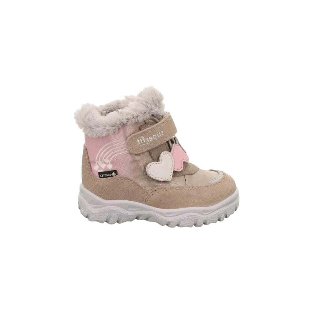 SUPERFIT Husky Geniş Kalıp Gore-Tex Kız Çocuk Cırtlı Kürklü Kar Botu 1-006061-3 (26-30)