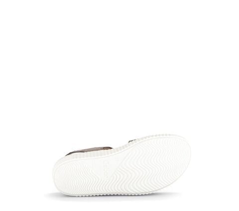 GABOR Best Fitting Kadın 3 Cırtlı Sandalet 83.600 Koyu Vizon Nubuk - 38
