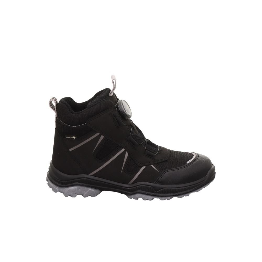 SUPERFIT Jupiter Geniş Kalıp Gore-Tex Erkek Çocuk BOA Fit Bot 1-000076-2 (36-42) Siyah Gri Kumaş - 37