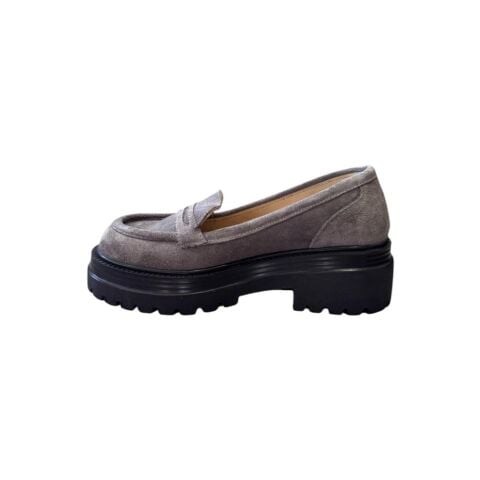 EXTRAFIT Kadın Küçük ve Büyük Numara Kuşaklı Loafer Ayakkabı 6310