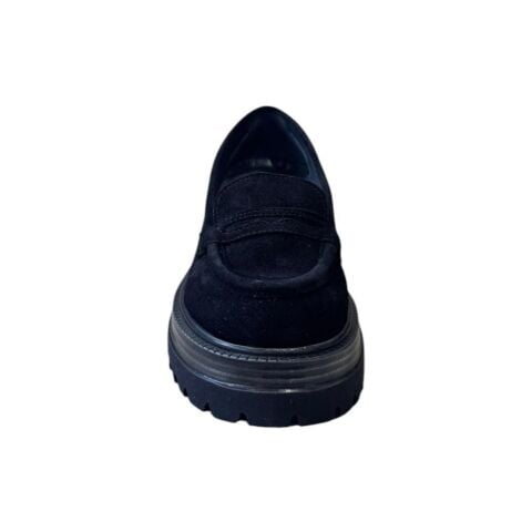 EXTRAFIT Kadın Küçük ve Büyük Numara Kuşaklı Loafer Ayakkabı 6310