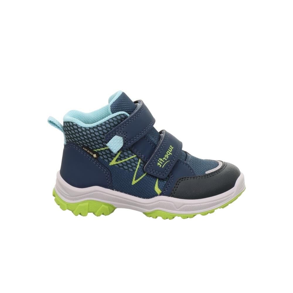 SUPERFIT Jupiter Geniş Kalıp Gore-Tex Erkek Çocuk Cırtlı Bot 1-000056-1 (25-30) LACİVERT AÇIK MAVİ KUMAŞ - 28