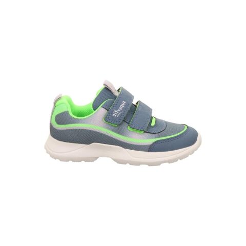 SUPERFIT Rush Medium (Orta) Erkek Cırtlı Spor Ayakkabı 1-006207-1 (21-25) MAVİ AÇIK YEŞİL KUMAŞ - 24