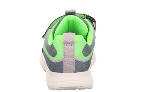SUPERFIT Rush Medium (Orta) Erkek Cırtlı Spor Ayakkabı 1-006207-2 (26-30) MAVİ AÇIK YEŞİL KUMAŞ - 28