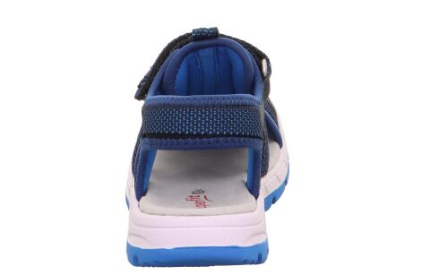 SUPERFIT Tornado Light Medium (Orta) Erkek Cırtlı Önü Kapalı Sandalet 1-009029-3 (36-40) Lacivert Kumaş - 37