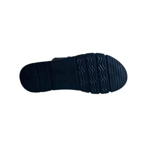 EXTRAFIT Geniş Kalıp (G) İki Cırtlı Terlik 613-24402 Siyah Deri - 38