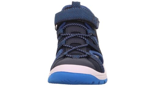 SUPERFIT Tornado Light Medium (Orta) Erkek Cırtlı Önü Kapalı Sandalet 1-009029-2 (31-35) Lacivert Kumaş - 32