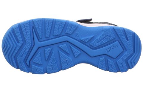 SUPERFIT Tornado Light Medium (Orta) Erkek Cırtlı Önü Kapalı Sandalet 1-009029-2 (31-35) Lacivert Kumaş - 32