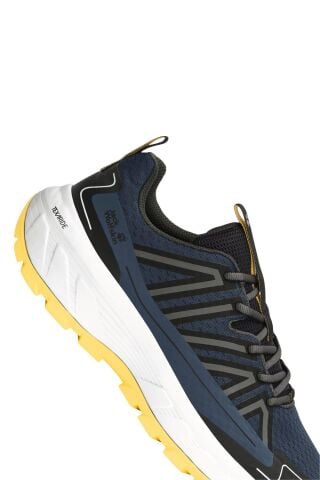 JACK WOLFSKIN Wild Hike Low M Büyük Numara Erkek Outdoor Ayakkabı A65579 Lacivert Kumaş - 46