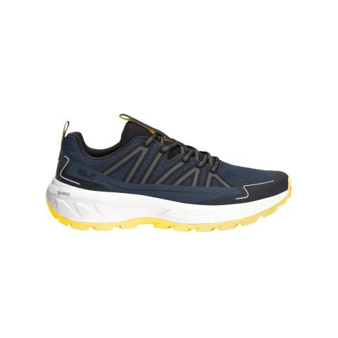 JACK WOLFSKIN Wild Hike Low M Büyük Numara Erkek Outdoor Ayakkabı A65579 Lacivert Kumaş - 47