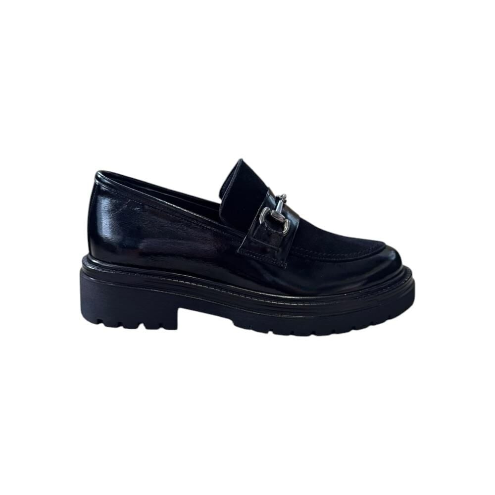 EXTRAFIT Kadın Kalın Tabanlı Tokalı Loafer Ayakkabı 264-1