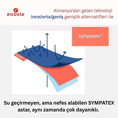 RICOSTA Pepino Marek Orta Genişlik Sympatex Kız Çocuk Cırtlı Bot 2006002