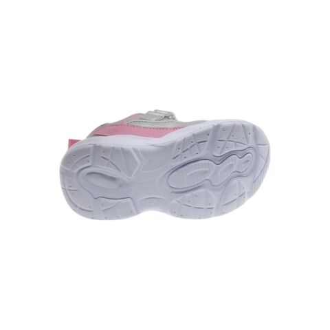 BEPPI Bağcıklı Cırtlı Kız Spor Ayakkabı 2204850 Gri Pembe - 26