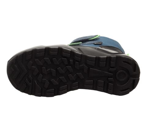 SUPERFIT Rocket Geniş Kalıp Gore-Tex Erkek Çocuk Cırtlı Kar Botu 1-000402-2 (36-41) Mavi Yeşil Kumaş - 38