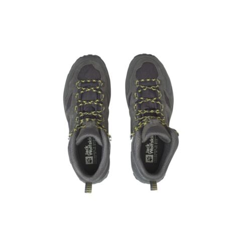 JACK WOLFSKIN Vojo Tour Texapore Mid M Büyük Numara Erkek Outdoor Bot A62072 Füme Süet Kumaş - 48