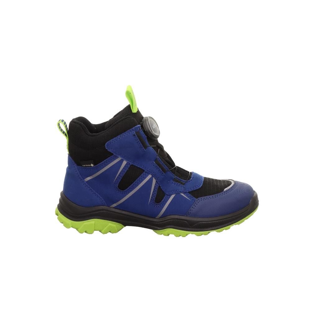 SUPERFIT Jupiter Geniş Kalıp Gore-Tex Erkek Çocuk BOA Fit Bot 1-000076-2 (36-42) Mavi Yeşil Kumaş - 42