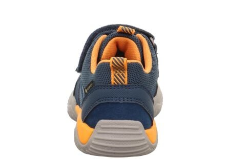 SUPERFIT Storm Medium (Orta Genişlik) Gore-Tex Erkek Cırtlı Spor Ayakkabı 1-006386-1 (25-30) 28 - LACİVERT TURUNCU SÜET KUMAŞ