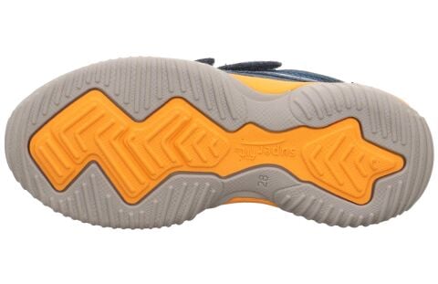 SUPERFIT Storm Medium (Orta Genişlik) Gore-Tex Erkek Cırtlı Spor Ayakkabı 1-006386-1 (25-30) 28 - LACİVERT TURUNCU SÜET KUMAŞ