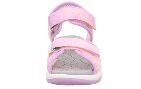 SUPERFIT Pebbles Medium (Orta) Kız Cırtlı Sandalet 1-009540-2 (31-35)