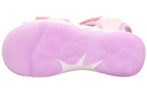 SUPERFIT Pebbles Medium (Orta) Kız Cırtlı Sandalet 1-009540-2 (31-35)