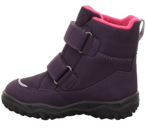 SUPERFIT Husky Orta Genişlik Gore-Tex Kız Çocuk Cırtlı Kar Botu 1-006081-3 (36-42) LİLA PEMBE KUMAŞ - 36