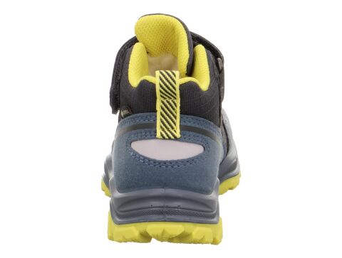 SUPERFIT Jupiter Geniş Kalıp Gore-Tex Erkek Çocuk Cırtlı Bot 1-000053-1 (25-30) MAVİ SARI SİYAH KUMAŞ - 28