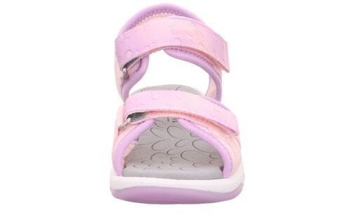 SUPERFIT Pebbles Medium (Orta) Kız Cırtlı Sandalet 1-009540-1 (25-30)