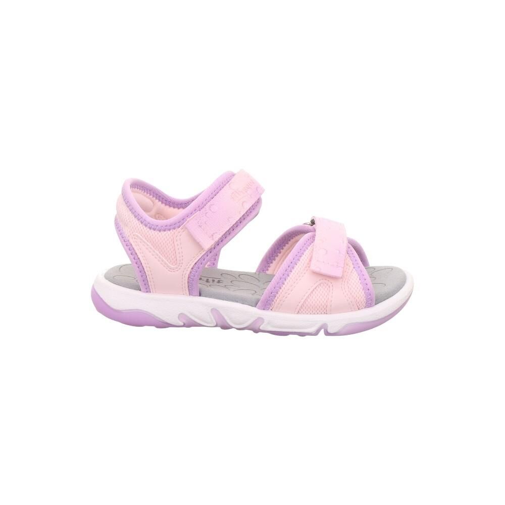 SUPERFIT Pebbles Medium (Orta) Kız Cırtlı Sandalet 1-009540-1 (25-30) PEMBE KUMAS - 28