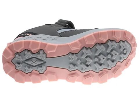 BEPPI Dry-Tex Lastikli Cırtlı Outdoor Kız Spor Ayakkabı 3030 Gri Pembe Kumaş - 28