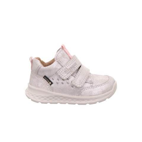 SUPERFIT Breeze Orta Genişlik Gore-Tex Kız Çocuk Cırtlı Deri Bot 1-000369-2 (24-26) GÜMÜŞ PUDRA DERİ - 24
