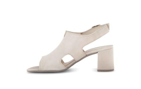 GABOR Best Fitting Kadın Topuklu Sandalet 61.712 Bej Süet - 43