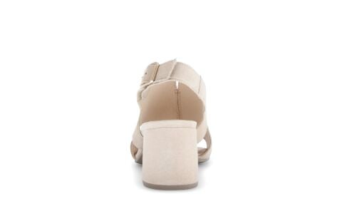 GABOR Best Fitting Kadın Topuklu Sandalet 61.712 Bej Süet - 43