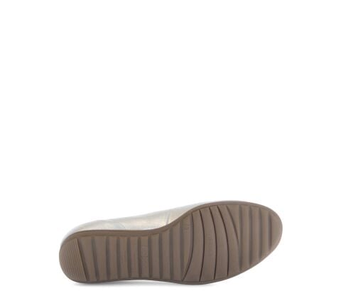 GABOR Comfort Geniş (G) Kalıp Easy Walking Babet 62.623 Gümüş Deri  - 37