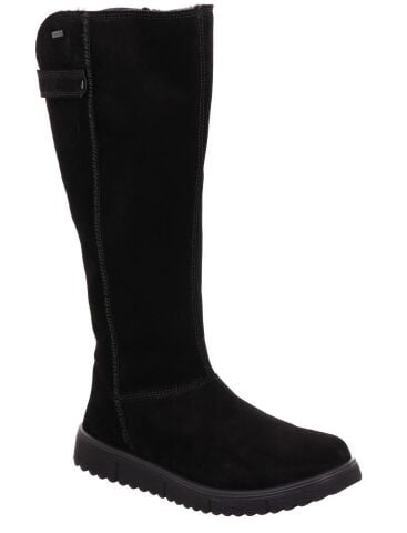 LEGERO Campania Gore-Tex Kadın Medium (M-Orta) Konç Fermuarlı Çizme 2-000657 Siyah Süet - 42.5