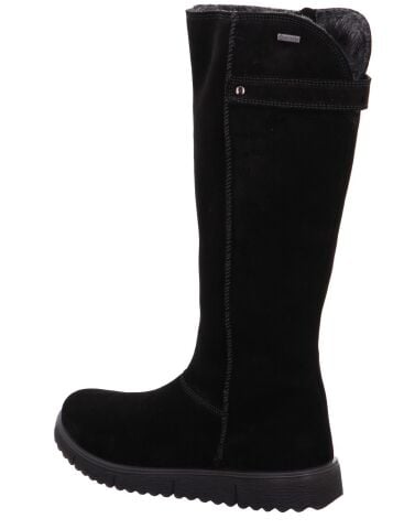 LEGERO Campania Gore-Tex Kadın Medium (M-Orta) Konç Fermuarlı Çizme 2-000657 Siyah Süet - 42.5