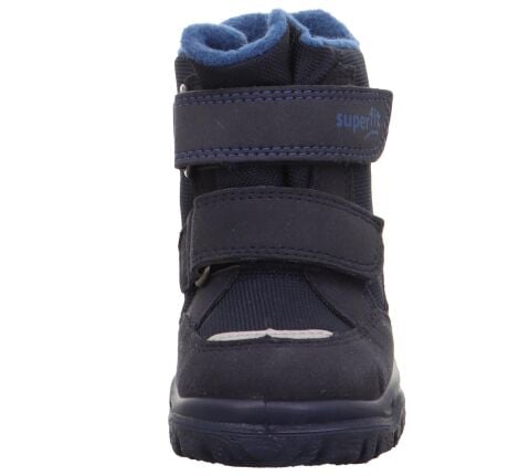SUPERFIT Husky Orta Genişlik Sympatex Erkek Çocuk Cırtlı Kar Botu 1-006047-1 (19-23) Lacivert Kumaş - 23