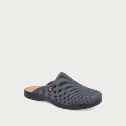 FLY FLOT Cloth Önü Kapalı Erkek Terlik P7-118 ANTRASİT KUMAŞ - 42