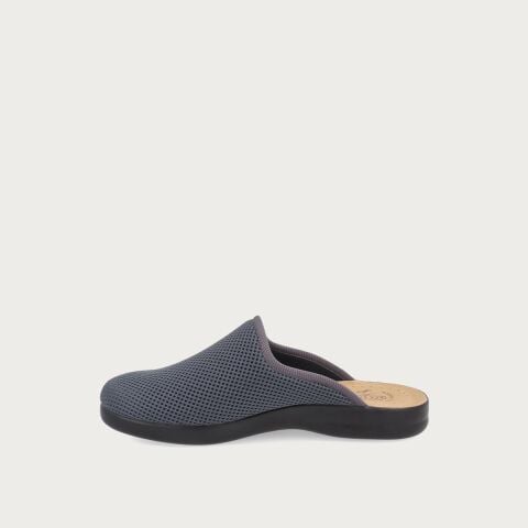 FLY FLOT Cloth Önü Kapalı Erkek Terlik P7-118 ANTRASİT KUMAŞ - 42
