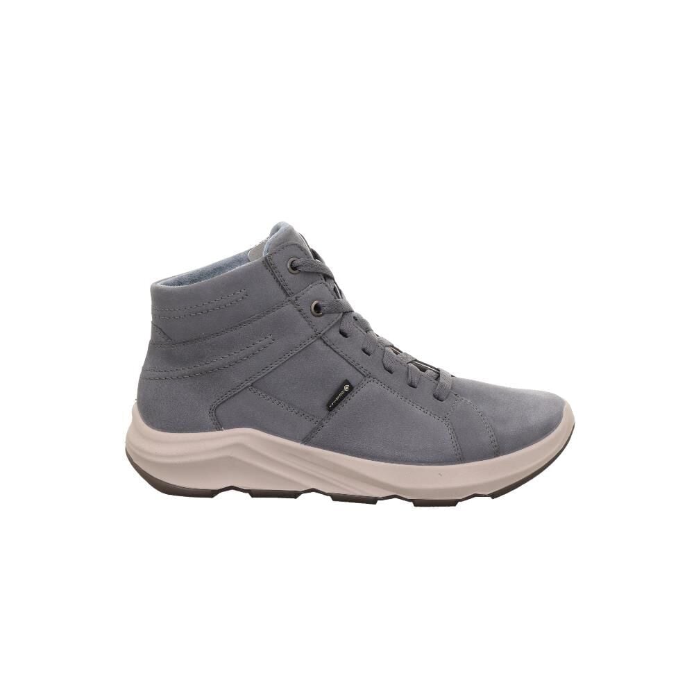 LEGERO Bliss Gore-Tex Kadın Geniş Kalıp Bağcıklı Fermuarlı Bot 2-00332 Mavi Nubuk - 42