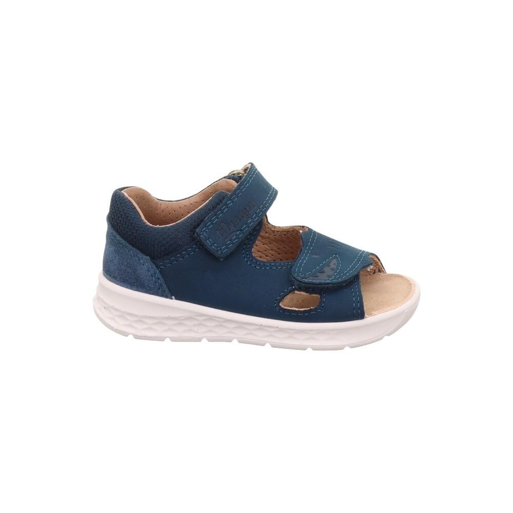 SUPERFIT Lagoon Medium (Orta) Arkası Kapalı Erkek Cırtlı Sandalet 1-000521-1 (21-23) Lacivert Nubuk - 23