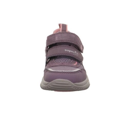 SUPERFIT Storm Medium (Orta Genişlik) Gore-Tex Kız Cırtlı Spor Ayakkabı 1-006386-3 (36-42) LİLA PEMBE SÜET KUMAŞ - 37