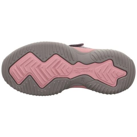 SUPERFIT Storm Medium (Orta Genişlik) Gore-Tex Kız Cırtlı Spor Ayakkabı 1-006386-3 (36-42) LİLA PEMBE SÜET KUMAŞ - 37