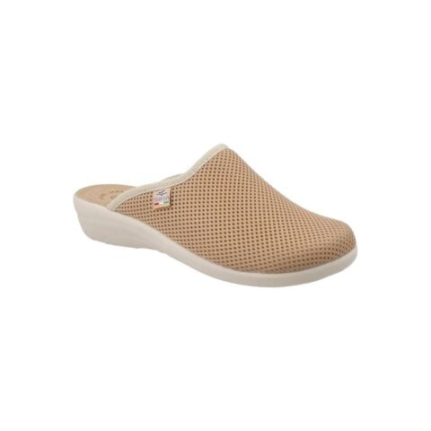 FLY FLOT Cloth Önü Kapalı Kadın Terlik T4-368 BEJ KUMAS - 37