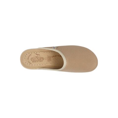 FLY FLOT Cloth Önü Kapalı Kadın Terlik T4-368 BEJ KUMAS - 37